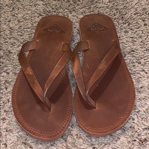 Roxy Leather sandals size 6